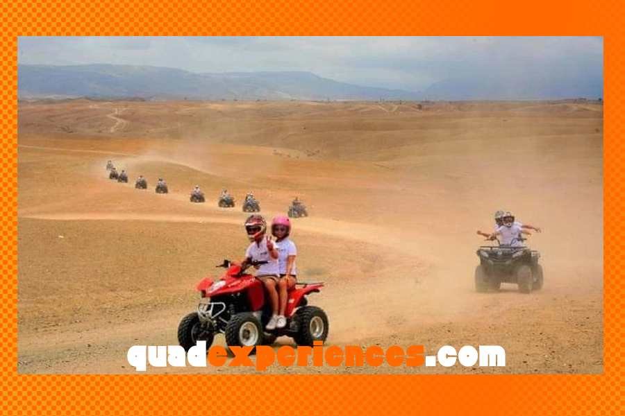 Ruta en quad por paisajes del Desierto de Agafay